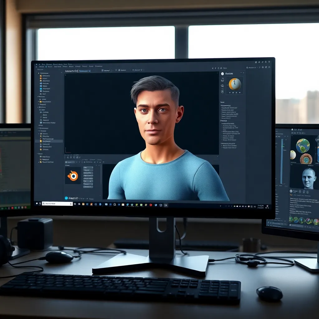 Architekten besprechen ein 3D-Architekturmodell in einem modernen Büro