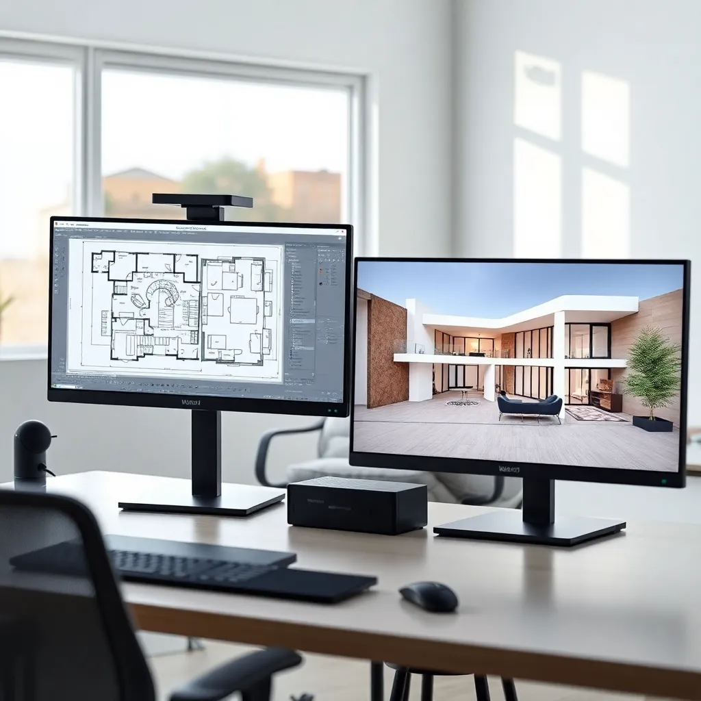 Professioneller 3D-Künstler arbeitet mit Blender an einer komplexen Charaktermodellierung