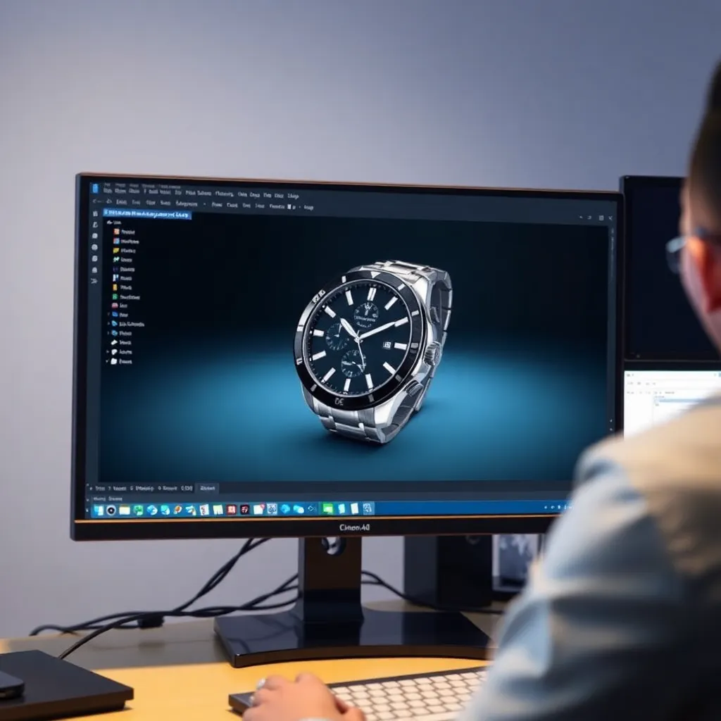 Architekturvisualisierung mit 3ds Max und AutoCAD auf Dual-Monitor-Setup
