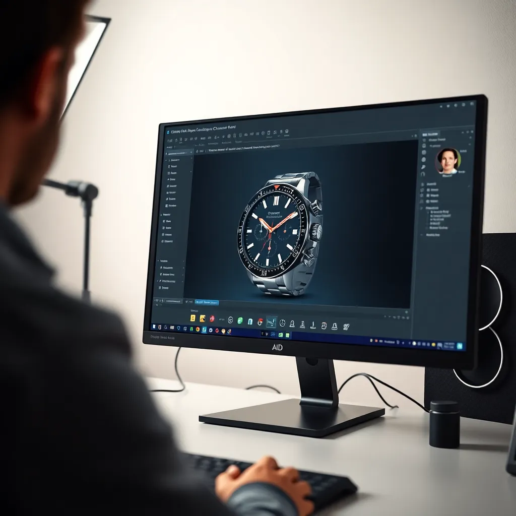 Professionelle Studiobeleuchtung für Produktfotografie